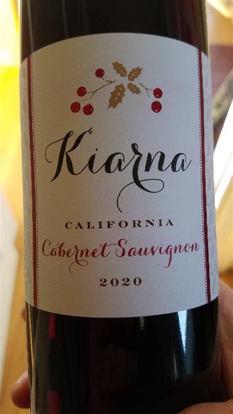 This Washington State Cab opens with a savory nose and a seasoning of dill and oak spice. . Kiarna cabernet sauvignon 2018 price